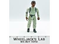 Winston Zeddemore The Real GHOSTBUSTERS 1984 Kenner Action Figure Vintage