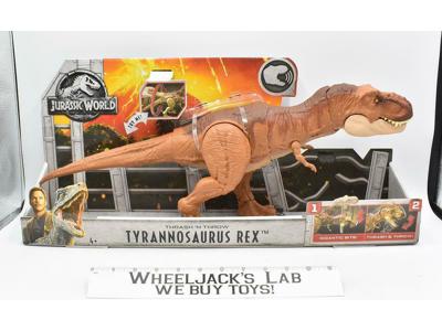 Jurassic World Trash'n Throw T-Rex MIB NEW 2017 Mattel Action Figure