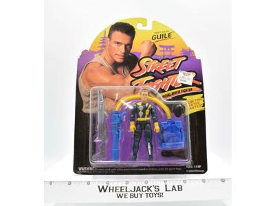 Navy S.E.A.L Guile NEW MOSC 1993 Street Fighter Hasbro Vintage Action Figure