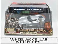 Human Alliance Sideswipe &amp; Sergeant Epps 2009 NEW ROTF Transformers Hasbro