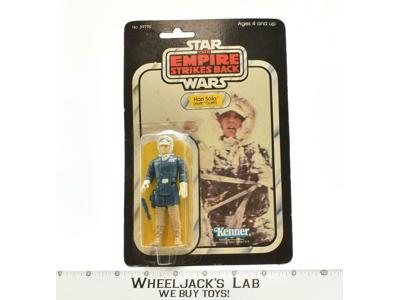 Han Solo Hoth Outfit MOSC Sealed 31 Back Star Wars ESB Vintage Kenner Figure