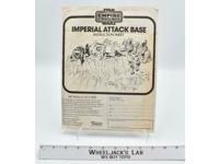 Imperial Attack Base Instruction Sheet ESB Star Wars 1980 Kenner Vintage