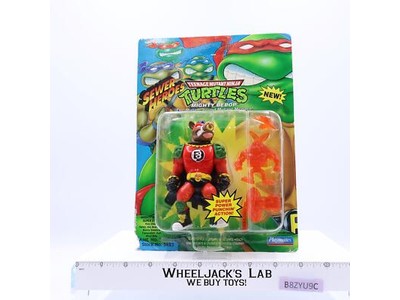 Mighty Bebop Sewer Heroes Teenage Mutant Ninja Turtles TMNT 1993 Playmates MOSC