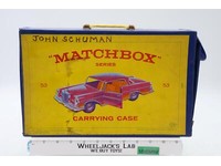 Matchbox Series 53 Carrying Case For 40 Cars W/Trays Fred Bonner Corp 1965