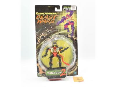 Optimus Minor #2 MOSC Transformers Beast Wars 1998 Hasbro Transmetals 2 Figure