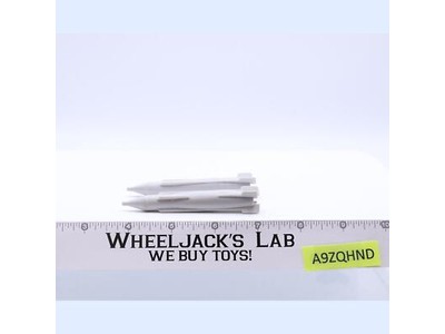 Tomahawk Large Missiles x2 1986 GI Joe Vintage Hasbro Action Figure Vehicle