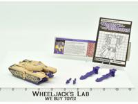 Blitzwing 1985 Vintage Hasbro G1 Transformers Action Figure Type-74 Tank