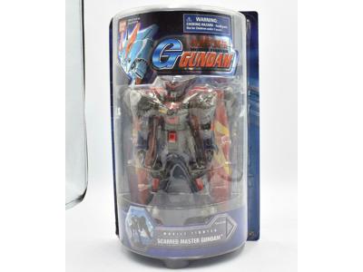 Scarred Master Gundam MOSC NEW Gundam Mobile Fighter 2003 Bandai Action Figure