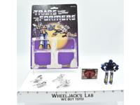 Laserbeak &amp; Frenzy 1984 W CARDBACK Vintage Hasbro G1 Transformers Action Figure