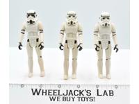 Lot of 3 Imperial Stormtrooper Star Wars 1977 Vintage Kenner Action Figure