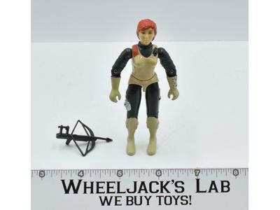 Scarlett V1.5 Swivel ARM 100% Complete GI Joe 1982 Hasbro Action Figure Vintage