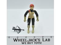 Scarlett V1.5 Swivel ARM 100% Complete GI Joe 1982 Hasbro Action Figure Vintage