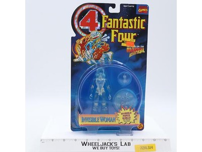 Invisible Woman Fantastic Four Marvel Comics 1995 Toy Biz Action Figure NEW MOSC