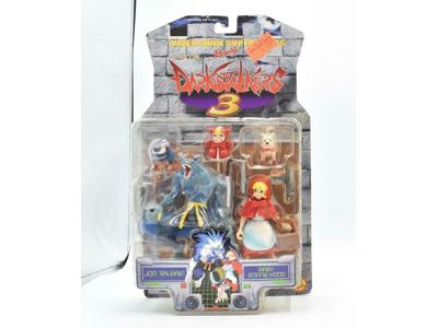 Jon Talbain &amp; Baby Bonnie Hood MOSC NEW Darkstalkers 3 Toy Biz 1999  Figure Set