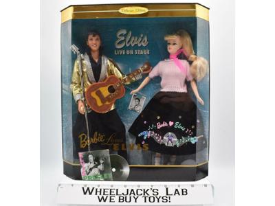 Barbie 12" Barbie Loves Elvis Gift Set Mattel Collector Edition 1996
