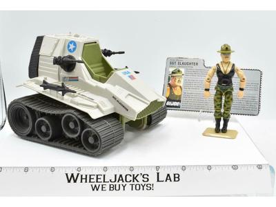 Sgt Slaughter's Triple T Tank 100% Complete W/Driver 1986 GI Joe ARAH Vintage