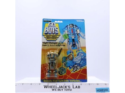Night Ranger Friendly Robot Motorcycle Gobots 1984 Tonka Figure NEW MOSC SEALED