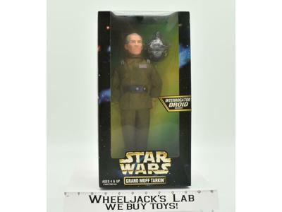 Grand Moff Tarkin W Interrogator Droid NEW 1997 Star Wars Kenner 12" Figure