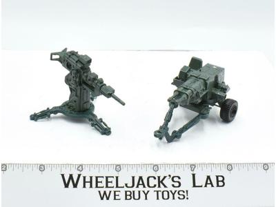 FLAK Cannon and Hal Miniature Diecast Complete GI Joe 1982 AVIVA Action Figure