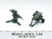 FLAK Cannon and Hal Miniature Diecast Complete GI Joe 1982 AVIVA Action Figure