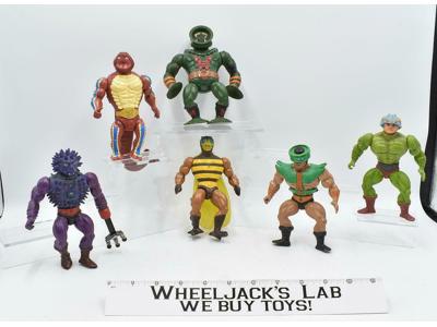 Lot of 6 He-Man Mattel Action Figures