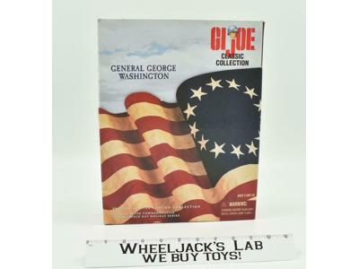 G.I. Joe General George Washington Special Limited Collection MISB 1998 Kenner