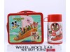 Mickey Mouse Club Metal Lunch Box 1970's Walt Disney Productions w/ THERMOS NEW