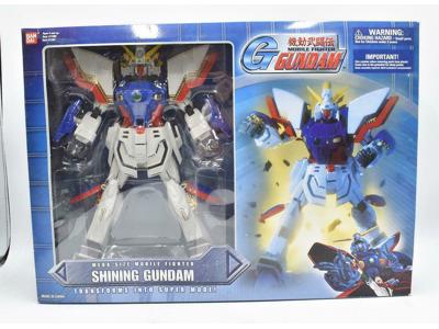 Shining Gundam MISB NEW Transforming Mobile Fighter Gundam 2002 Bandai Figure