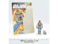 Dreadnok Torch W/Cardback GI Joe 1985 Hasbro Action Figure Vintage