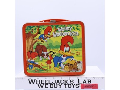 Woody Woodpecker Metal Lunchbox NO THERMOS 1972 Aladdin Walter Lantz Vintage