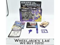 Blitzwing NICE FIGURE POSTER BOX Complete 1985 Vintage Hasbro G1 Transformers