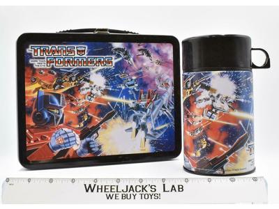 Transofrmers Metal Lunchbox and Thermos C9+ 2002 NECA