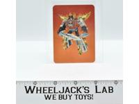 Snarl Card 36 Variant Color Transformers Action Trading Cards 1985 G1