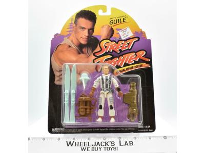 Arctic Assault Guile NEW MOSC 1994 Street Fighter Hasbro Vintage Action Figure
