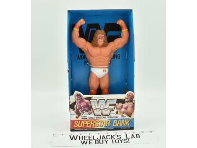 Ultimate Warrior Superstar Bank WWF MISB 1991 Titan Sports Action Figure