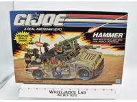 Hammer NICE BOX W/Box 100% Complete GI Joe 1989 Action Figure Vehicle Hasbro