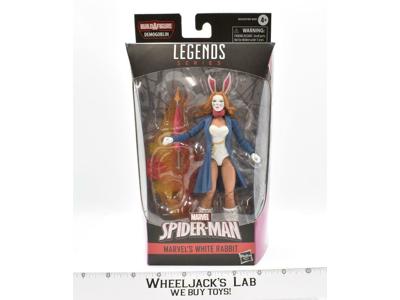 White Rabbit Spiderman Marvel Legends Series NEW MISB 2019 Hasbro Action Figure