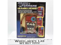 Autobot AM Radio &amp; Headset NEW Nasta Hasbro G1 Transformers Accessory Vintage