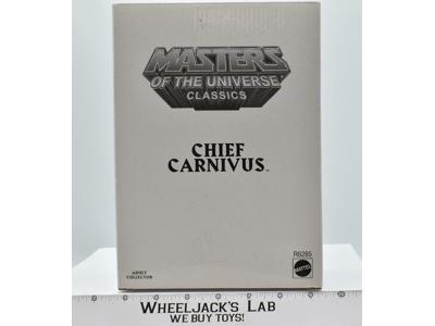 Chief Carnivus MOSC w/ Mailer He-Man Masters of the Universe 2010 MOTUC Mattel