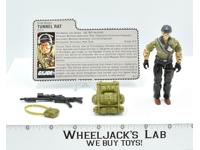 Tunnel Rat 100% Compete 1987 GI Joe Hasbro Action Figure Vintage