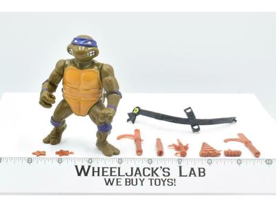 Donatello 100% Complete 1988 TMNT Teenage Mutant Ninja Turtle Playmates
