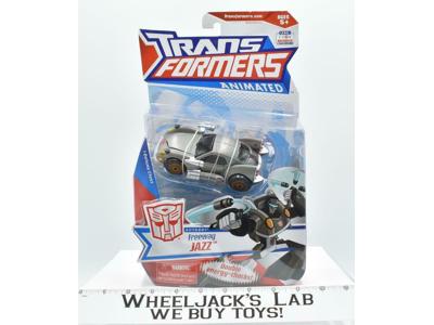 Freeway Jazz Deluxe Animated 2008 MISB MOSC Hasbro Transformers Action Figure