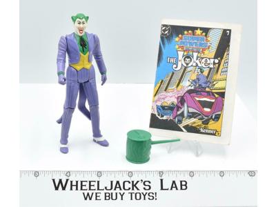 Joker 100% Complete W/ Comic DC Super Powers 1984 Kenner Figure DC No Repro