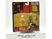 Robin Vs. Lightning MOSC NEW Teen Titans 2004 Bandai DC Super Heroes Figure