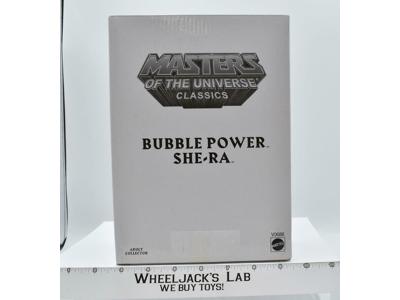Bubble Power She-Ra MOSC w/ Mailer He-Man Masters of the Universe 2011 MOTUC