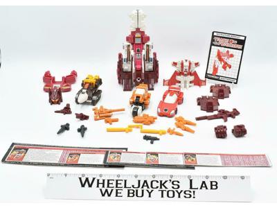 Computron 100% Complete Vintage 1987 G1 Transformers Hasbro Action Figure