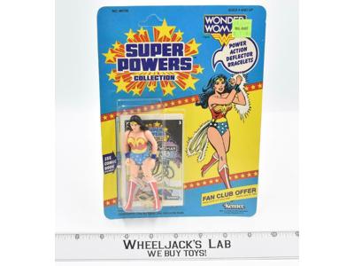 Wonder Woman NEW MOSC Super Powers 1985 Kenner Action Figure Vintage