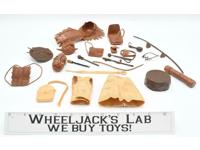 Johnny West Original Indian Accessores Parts Lot Marx 12" Vintage Action Figure