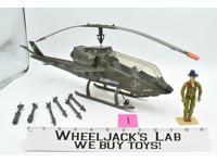 Dragonfly Assault Copter W/Wild Bill #1 1983 G.I. Joe Cobra Vehicle Vintage