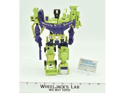 Devastator Constructicons 1985 Hasbro G1 Transformers Action Figure